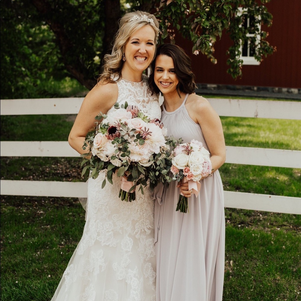 Kennedy Blue Silver Bridesmaid Dress
